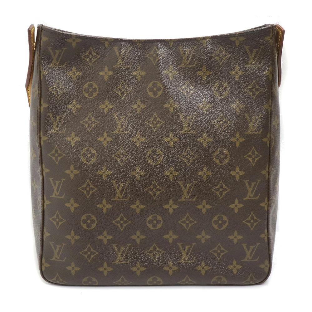 Louis Vuitton Looping Monogram Shoulder Bag Brown